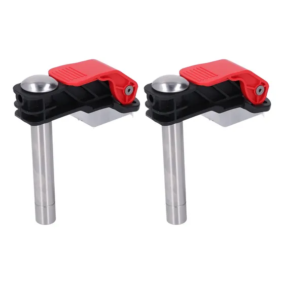 2 Braçadeiras De Banco Para Cães, 20 Mm, Liberação Rápida