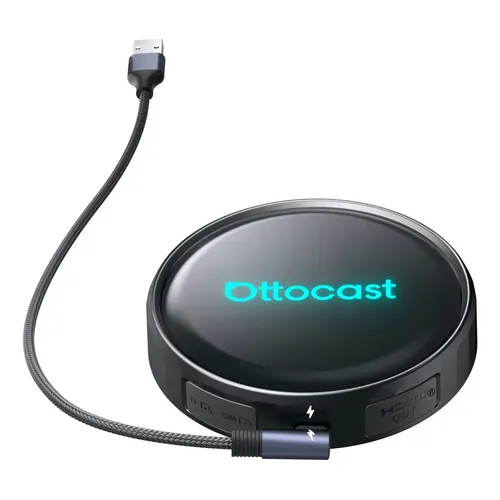 Ottocast P3 Ai Box Carplay Android Auto Hdmi Gps Sem Fio