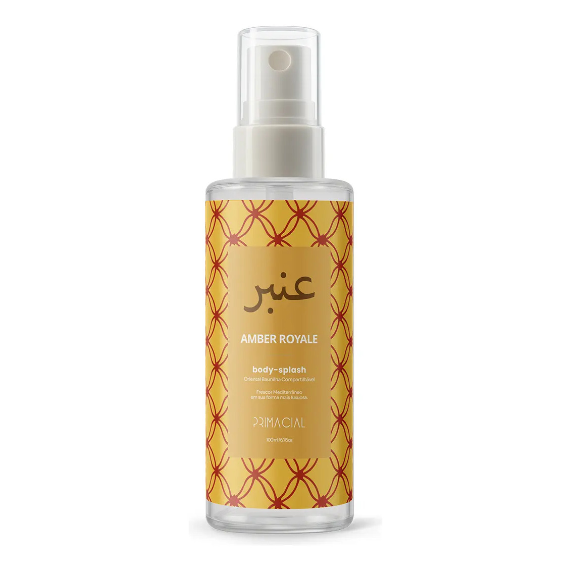 Body Splash Arabe Amber Royale 100ml - Primacial Perfume Oriental
