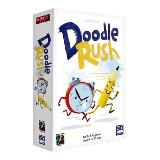 Juego De Mesa De Destreza Y Rapidez Para Fiestas Doodle Rush