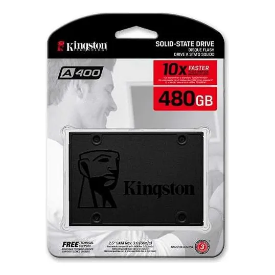 Disco Duro Solido Ssd Kingston A400 480gb - Techbox