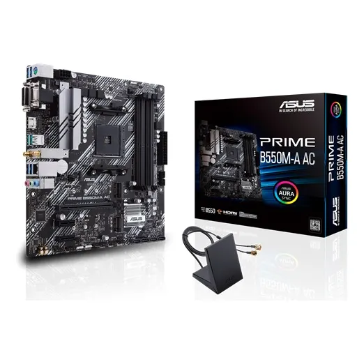 Mother B Asus B550m-a Ac Matx Ddr4 Am4 Hdmi Sata6 Wifi