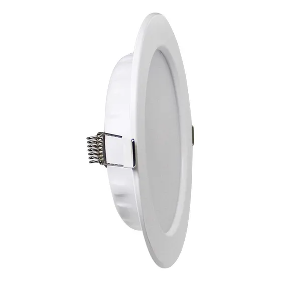 Jwj Plafón Led 12w Empotrable Luz Cálida Redondo 20 Piezas