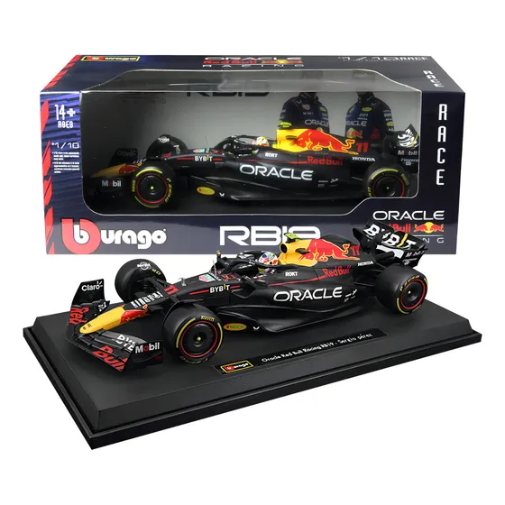 Burago 2023 Redbull 1/18 Rb19 #11 Sergio Perez Diecast Car Color Negro
