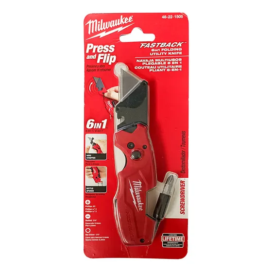 Navaja Multiusos Plegable Milwaukee