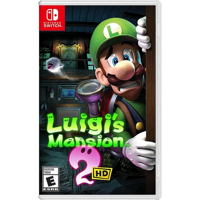 Luigi's Mansion2 Hd - Nintendo Switch - Medios físicos