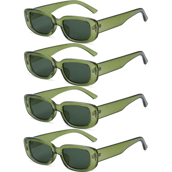Tskestvy 4 Piezas Retro Gafas De Sol Gafas De Sol R5sfg