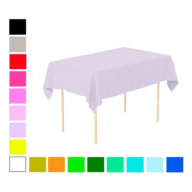 Mantel De Plástico Tamaño 1,37 X 2,13