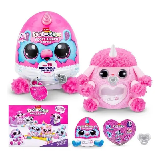 Rainbocorns Peluche Animal Bebé Sorpresa Color Multicolor