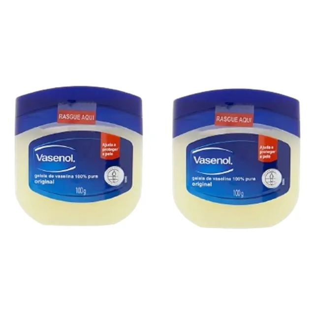 Vasenol Geléia De Vaselina 100% Pura ( Kit 2x100g=200g )
