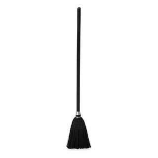 Escoba Con Mango De Madera Rubbermaid Ejecutiva, Negro Escoba Con Mango De Madera Rubbermaid Ejecutiva, Negro