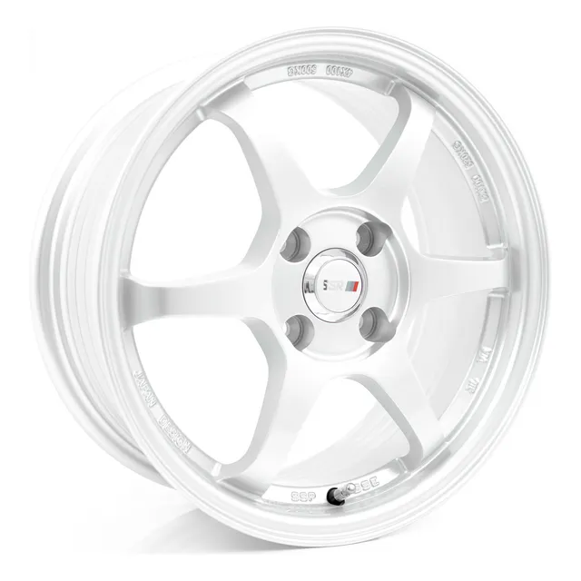 Rodas 15 Ssr Type-c Rs Jdm 4x100 Tala 6,5 Civic Eg Ej Vw Up Cor Prateado