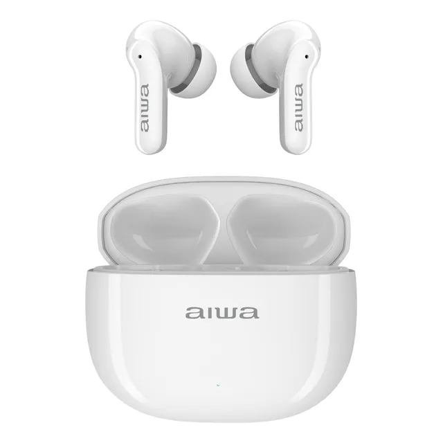 Audifonos Bluetooth Inalambricos Aiwa Funcion Tws Aw-twsr2 Color Blanco