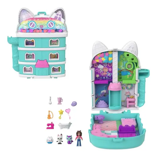 Compact Playset Polly Pocket X The Office W/ 6 Dolls | MercadoLivre
