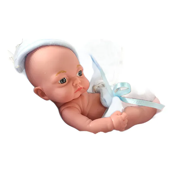 Muñeca Bebé Realista 24 Cm Articulada Con Accesorios