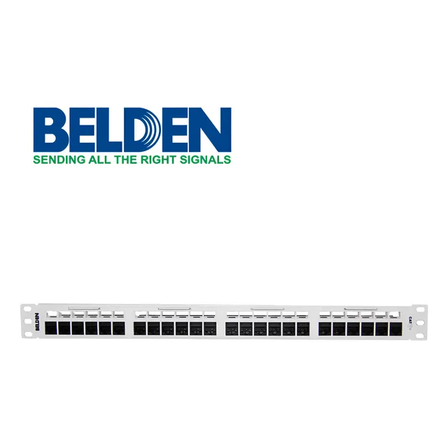 Patch Panel, Revconnect Cat6 Belden Rv6ppf1u24wh 24 Puertos