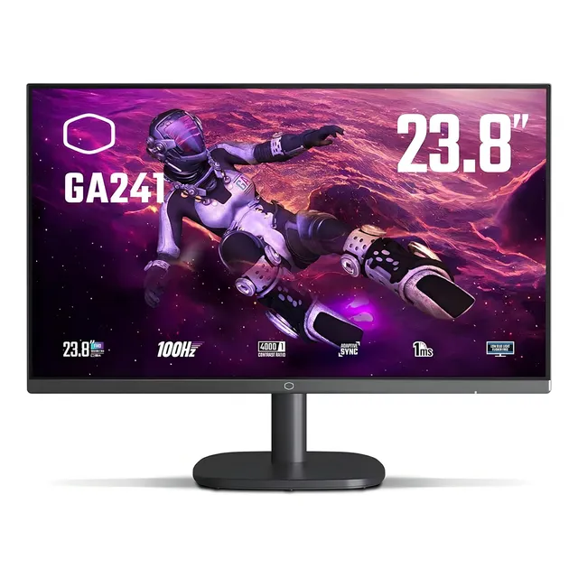Monitor Gamer Cooler Master Ga241 1080p Va 100hz 1ms Hdmi Color Negro