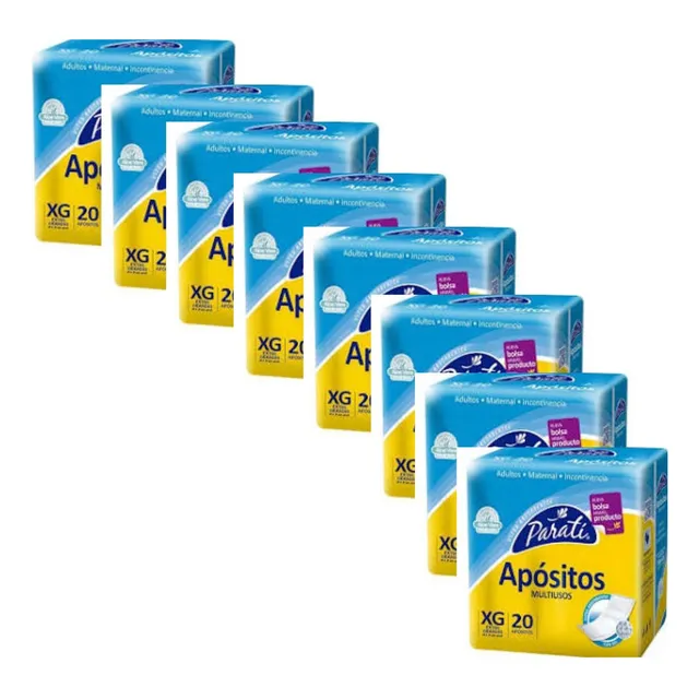 Aposito Para Ti, 8 Paquetes, Total 160 Unidades