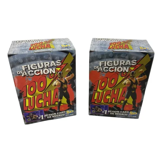 Muñecos 100% Lucha - Colección Completa 10 Muñequitos