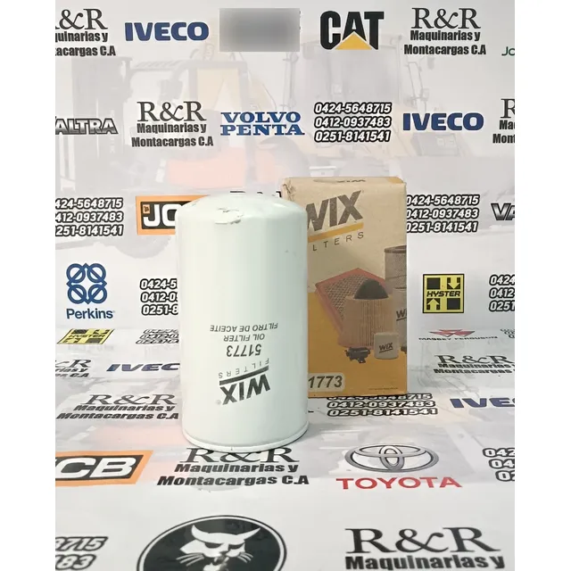 Filtro De Aceite 51773 Para Tractor Landini 