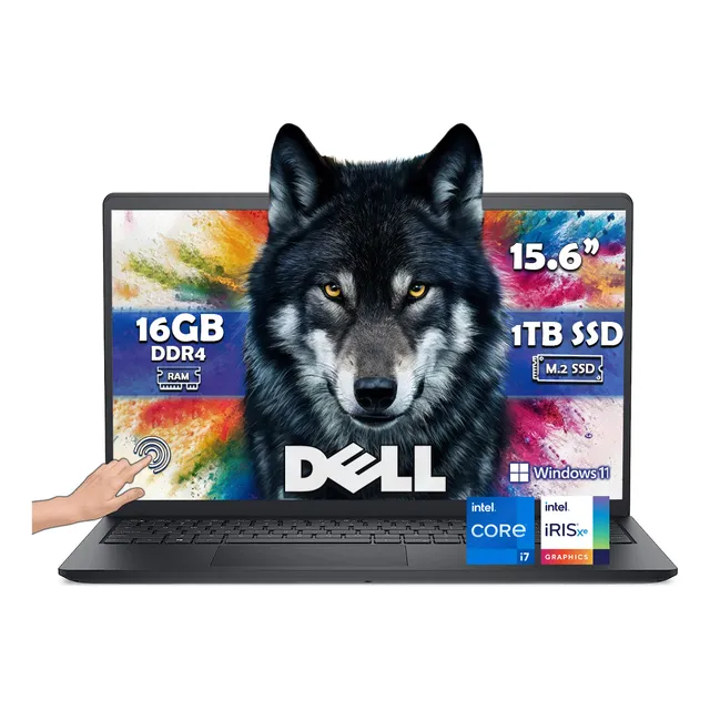Laptop Dell Inspiron 15 Intel Core I7-1255u 1tb Ssd 16gb Ram Gráficos Intel Iris Xe W11 Home Fhd 1920 X 1080px Pantalla Touch