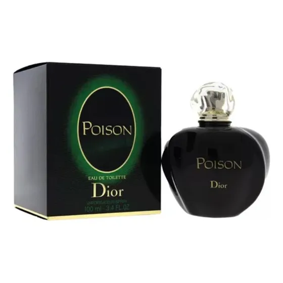 Perfume Para Dama Eau Toilette Christian Dior Poison 100ml
