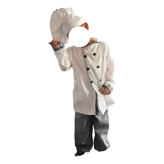 Disfraz De Chef Para Niños Cosplay Halloween