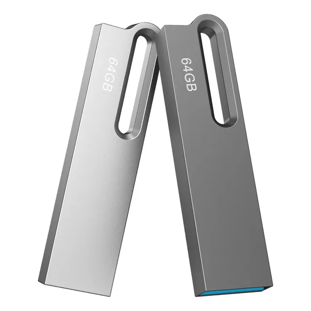Memorias Usb 2.0 Topesel 64gb Plateado