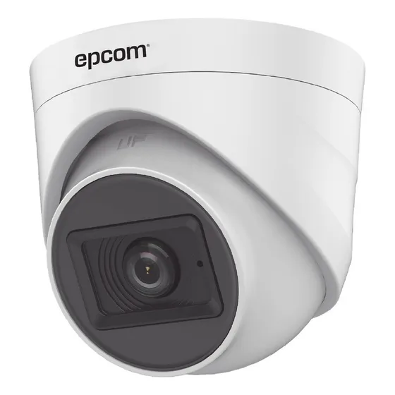 Camara Domo Turbohd 2 Mp Interior Microfono Integrado Epcom E8-TURBO-G2P/A Color Blanco