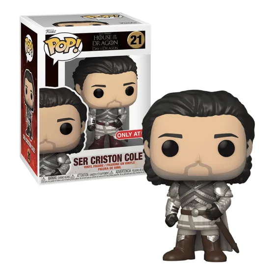 Ser Criston Cole Funko Pop 21 House Of Dragon Exclusivo Targ