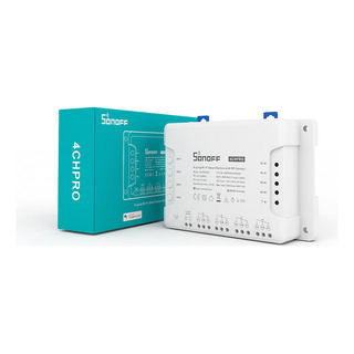 Interruptor Inteligente Sonoff Pro R3 Wifi/rf Control De 4 C Interruptor Inteligente Sonoff Pro R3 Wifi/rf Control De 4 C