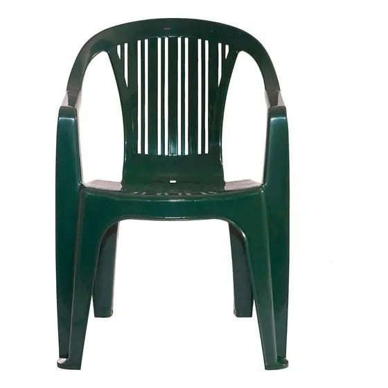 Silla De Pvc Blanca Titan Muy Resistente Garden Life