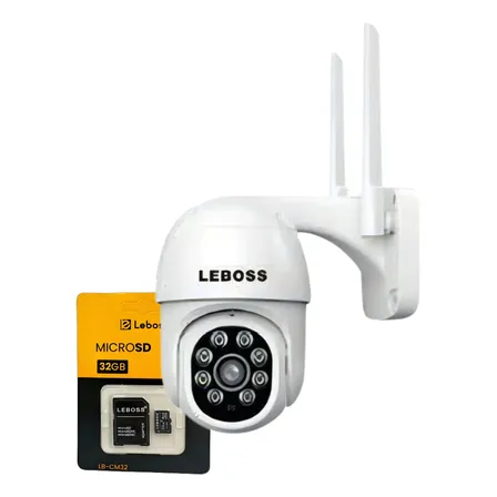 Câmera De Segurança Smart Com Resolução 2mp Prova D'água