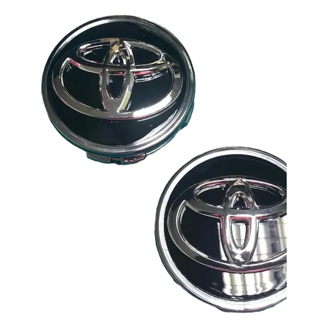 Tapa Centro Rin Camry / Previa Modelo Nuevo 62mm Negro