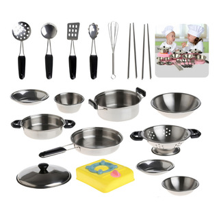 Utensilios De Cocina Para Niños, Juguetes Con Ollas Y Sarten Utensilios De Cocina Para Niños, Juguetes Con Ollas Y Sarten