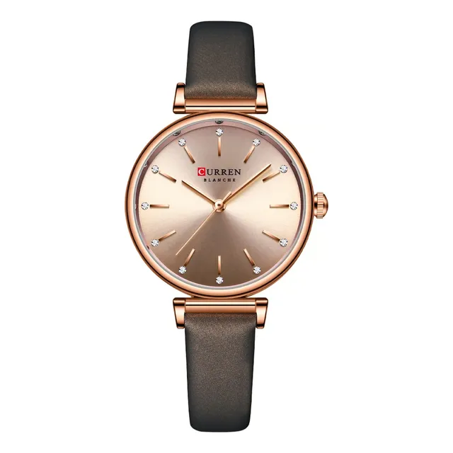  Reloj Para Damas De Lujo Marca Curren Modelo 9081 De Cuarzo