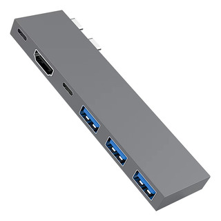 Estación De Acoplamiento Usb C, Hub C 6 En 1, Compatible Estación De Acoplamiento Usb C, Hub C 6 En 1, Compatible