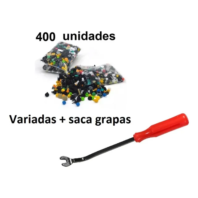 Grapa Plastica Automotriz Carro Camioneta Clips Tapiceria 