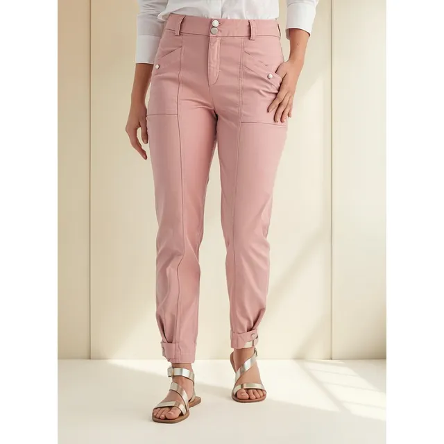 Pantalón Esprit 639f000 Rosa Ahuma