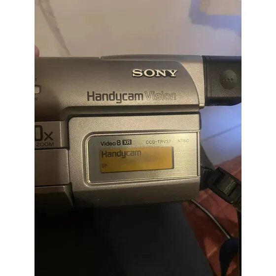 Sony Vídeo Câmera Recorder Ccd Trv 37 (usado) Prateado