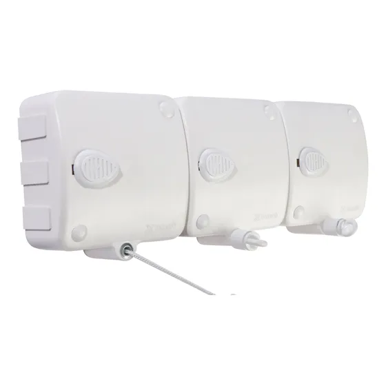Varal Retrátil Automático Reforçado 18kg Roupa  6m Corda
