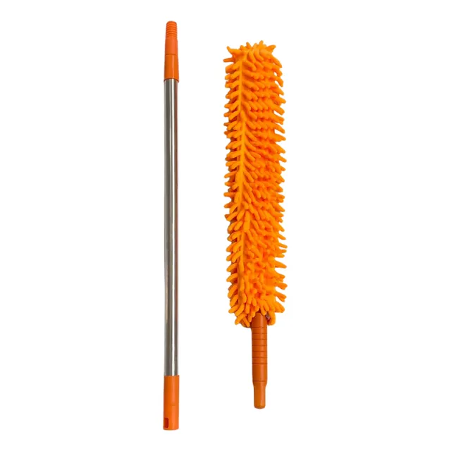 Plumero Expandible De Microfibra Naranja - Magic Cleaner