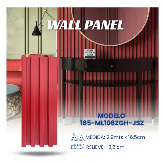 Wall Panel Pvc X 1 Lamina