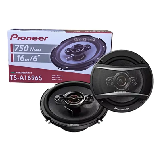 Cornetas Pioneer 6 Pulgadas 750w 4 Vias Metalizadas 4 Ohms