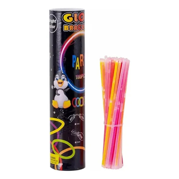 Pulseras Bastones Neón 100 Uds Química Luminosa 7cm