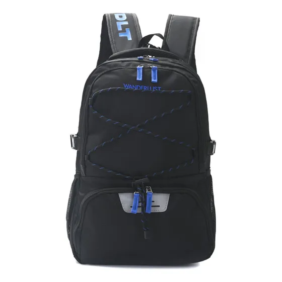 Mochila Active Para Raqueta/paleta/pelota/calzado Wanderlust Color Negro