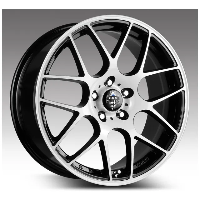 Llanta 17 H500 Hrs 4x100-4x108 Color Negro-pulido