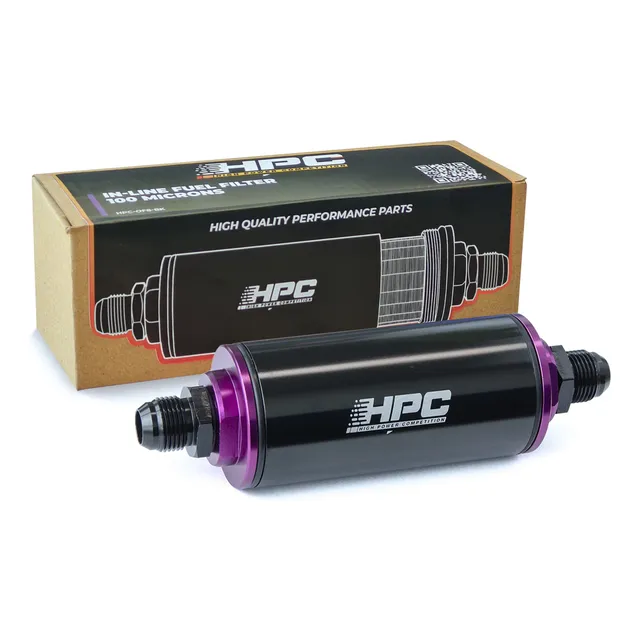Filtro De Combustible An 6 100 Micrones Negro Hpc