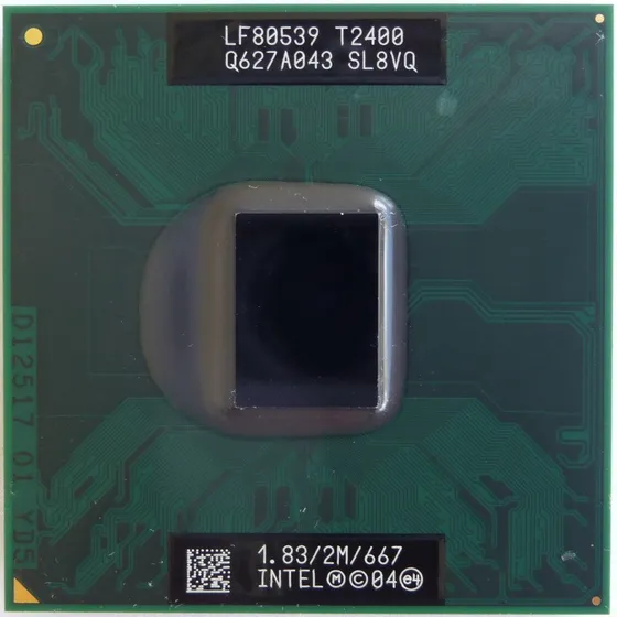 Processador Notebook Intel Core Duo T2400 1.83ghz - Ppga478