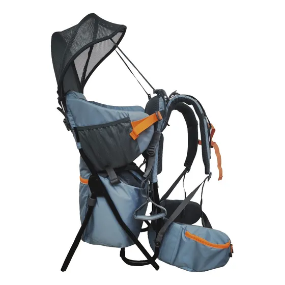 Mochila Portabebé + Techo Incluido Trekking Atakama Outdoor Color Celeste